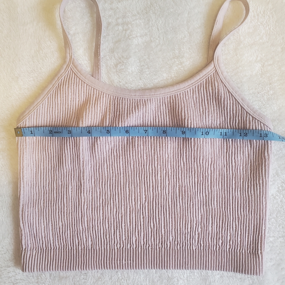 Cropped Ribbed Tank Top - Picture 4 of 6